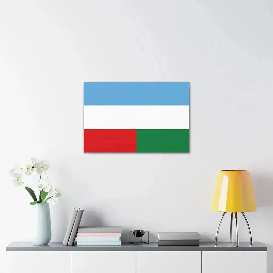 Flag of Machala Ecuador - Canvas Wall Art - The Sticker Space