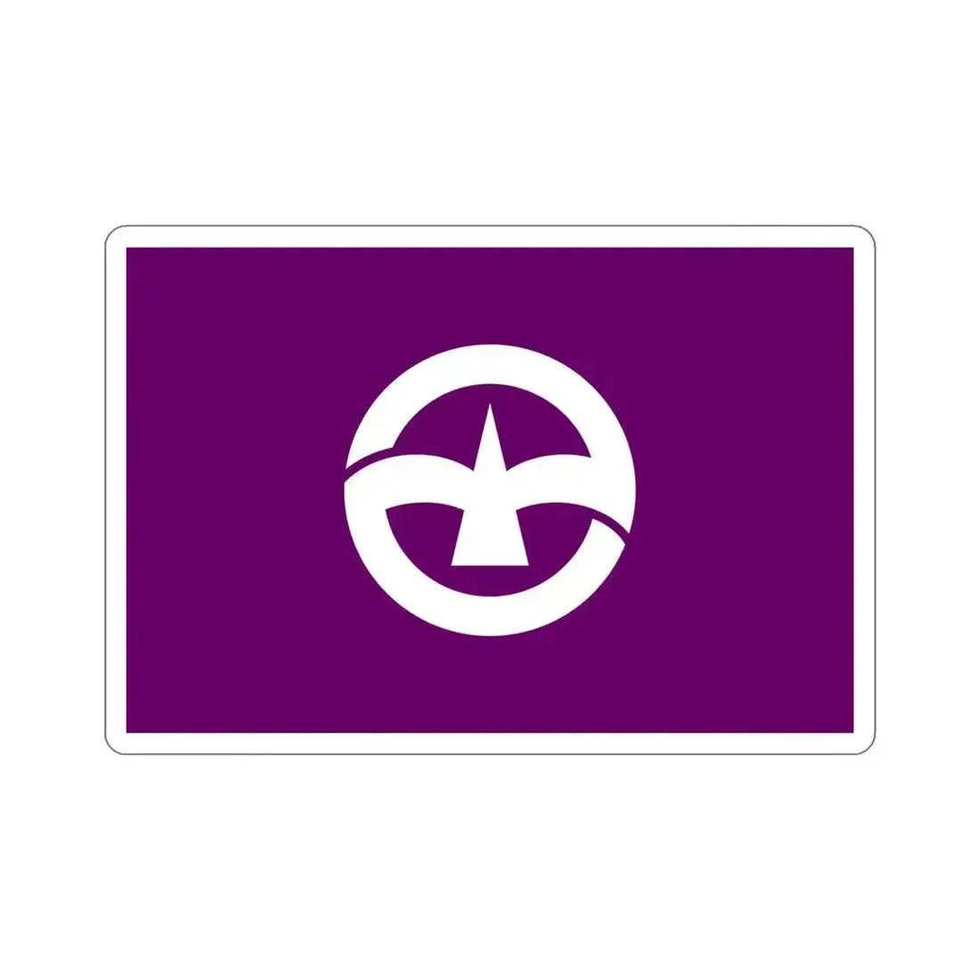 Flag of Machida Tokyo Japan STICKER Vinyl Die-Cut Decal 6 Inch - The Sticker Space