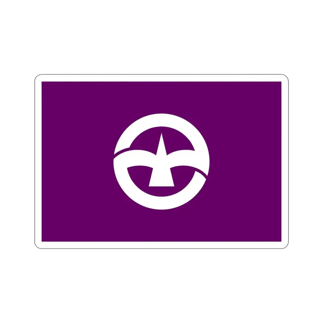 Flag of Machida Tokyo Japan STICKER Vinyl Die-Cut Decal - The Sticker Space