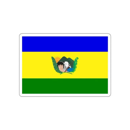 Flag of Machiques Venezuela STICKER Vinyl Die-Cut Decal 3 Inch - The Sticker Space