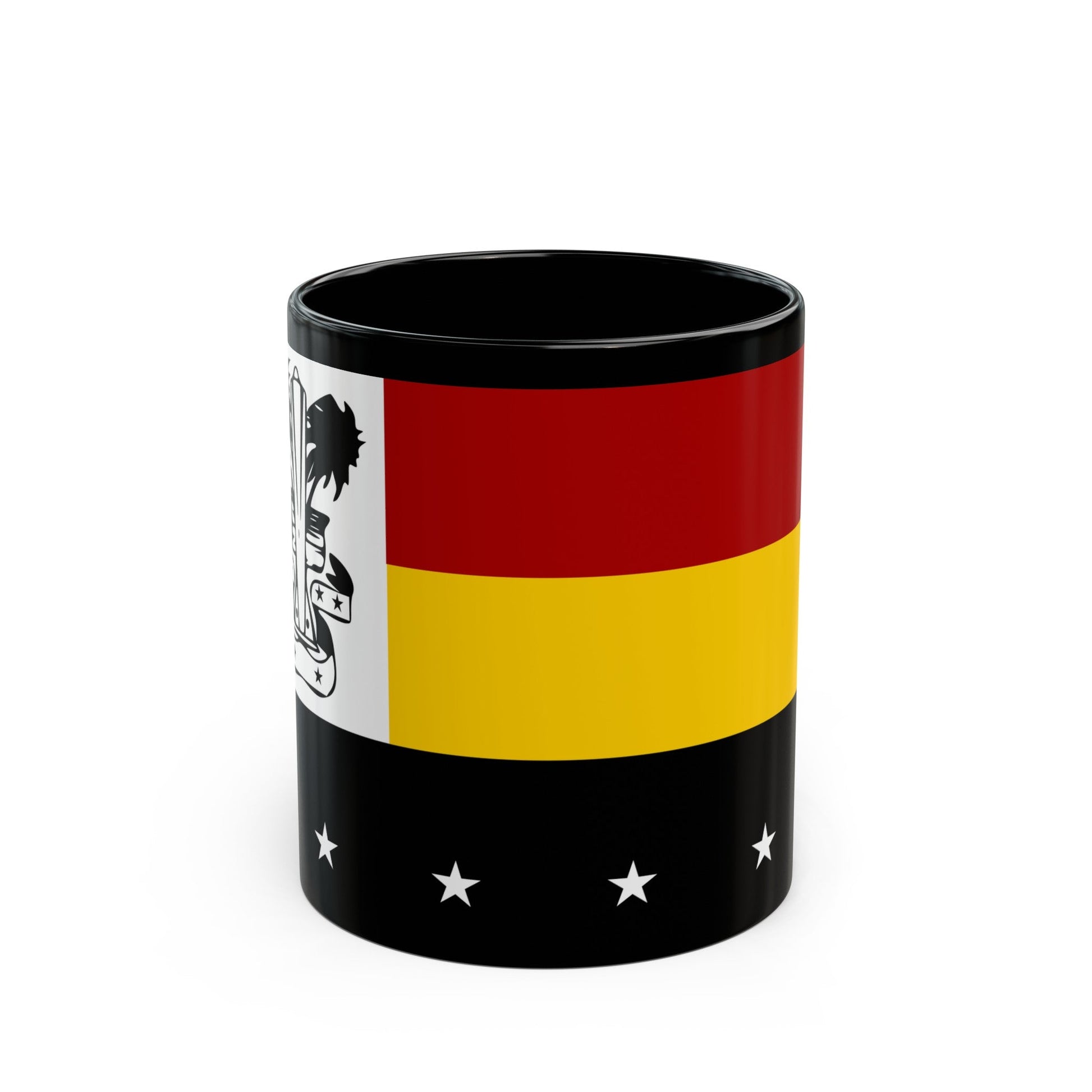 Flag of Madang Papa New Guinea - Black Coffee Mug-11oz-The Sticker Space