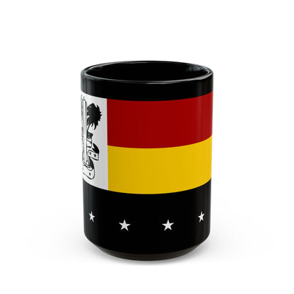 Flag of Madang Papa New Guinea - Black Coffee Mug-15oz-The Sticker Space