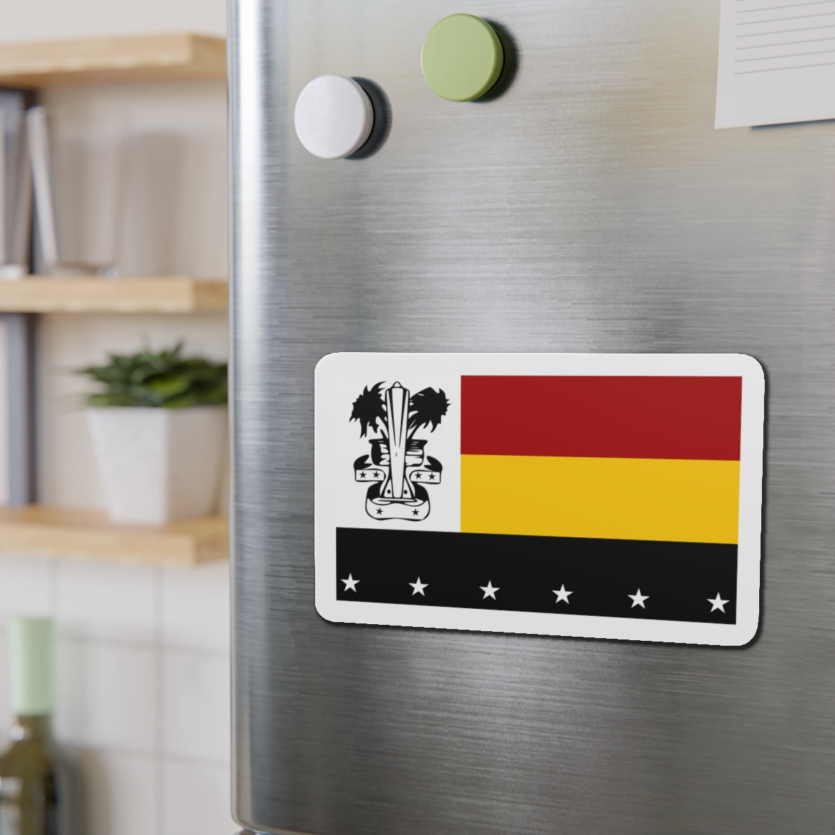 Flag of Madang Papa New Guinea - Die-Cut Magnet-The Sticker Space