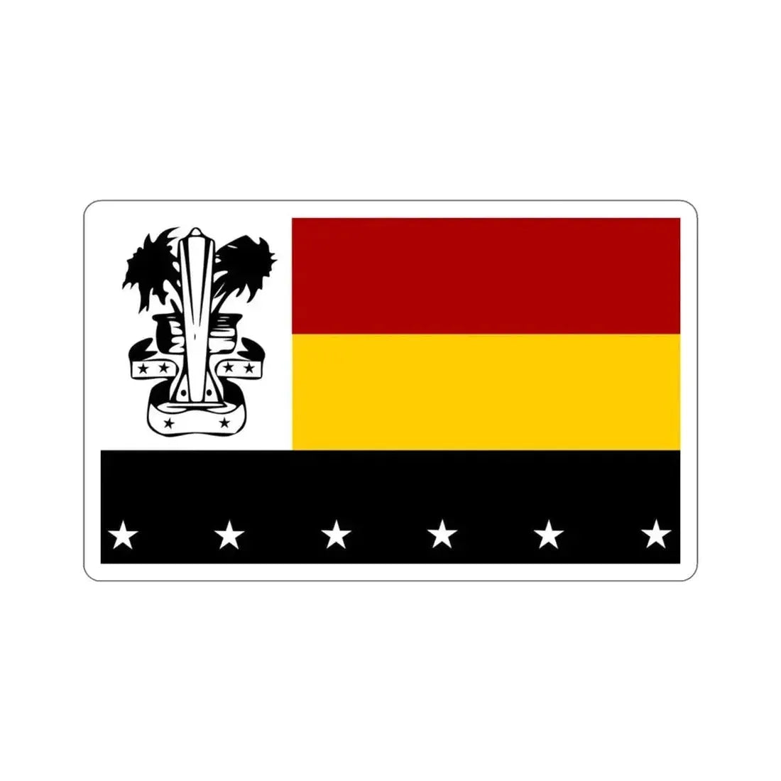 Flag of Madang Papa New Guinea STICKER Vinyl Die-Cut Decal 3 Inch - The Sticker Space