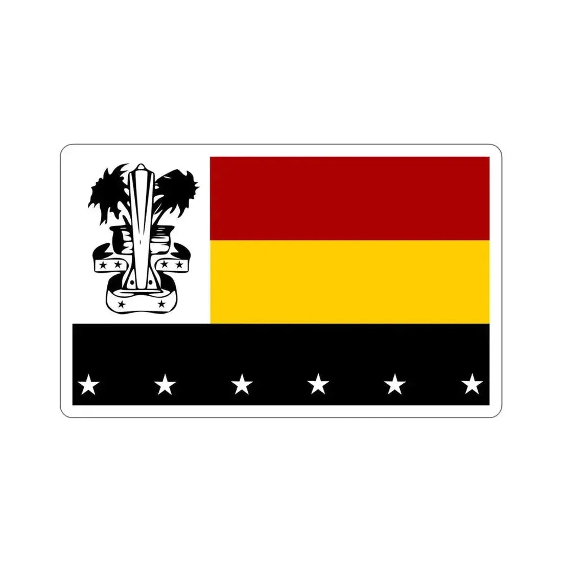 Flag of Madang Papa New Guinea STICKER Vinyl Die-Cut Decal 5 Inch - The Sticker Space