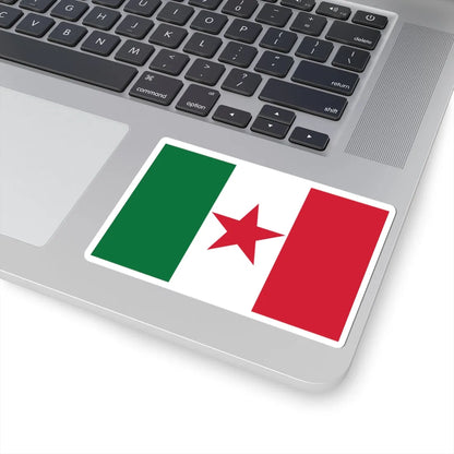 Flag of Madhesi Jana Adhikar Forum (Nepal) STICKER Vinyl Kiss-Cut Decal - The Sticker Space