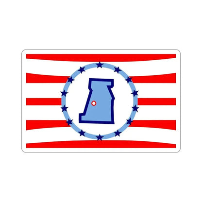 Flag of Madison County Ohio STICKER Vinyl Die-Cut Decal 4 Inch - The Sticker Space