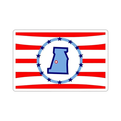 Flag of Madison County Ohio STICKER Vinyl Die-Cut Decal 5 Inch - The Sticker Space