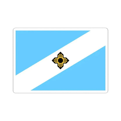 Flag of Madison Wisconsin 1962-2018 (United States) STICKER Vinyl Kiss-Cut Decal 2 Inch White - The Sticker Space