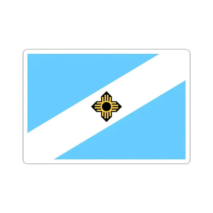 Flag of Madison Wisconsin 1962-2018 (United States) STICKER Vinyl Kiss-Cut Decal 3 Inch White - The Sticker Space