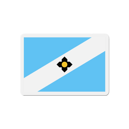 Flag of Madison Wisconsin - Die-Cut Magnet-6 × 6"-The Sticker Space