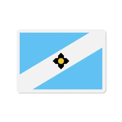 Flag of Madison Wisconsin - Refrigerator Magnet 2 Inch - The Sticker Space