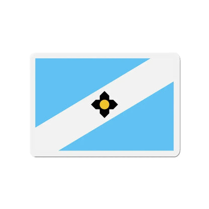 Flag of Madison Wisconsin - Refrigerator Magnet 3 Inch - The Sticker Space