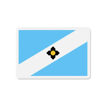 Flag of Madison Wisconsin - Refrigerator Magnet 4 Inch - The Sticker Space