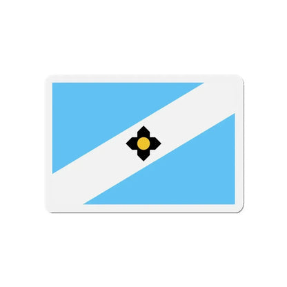 Flag of Madison Wisconsin - Refrigerator Magnet 5 Inch - The Sticker Space