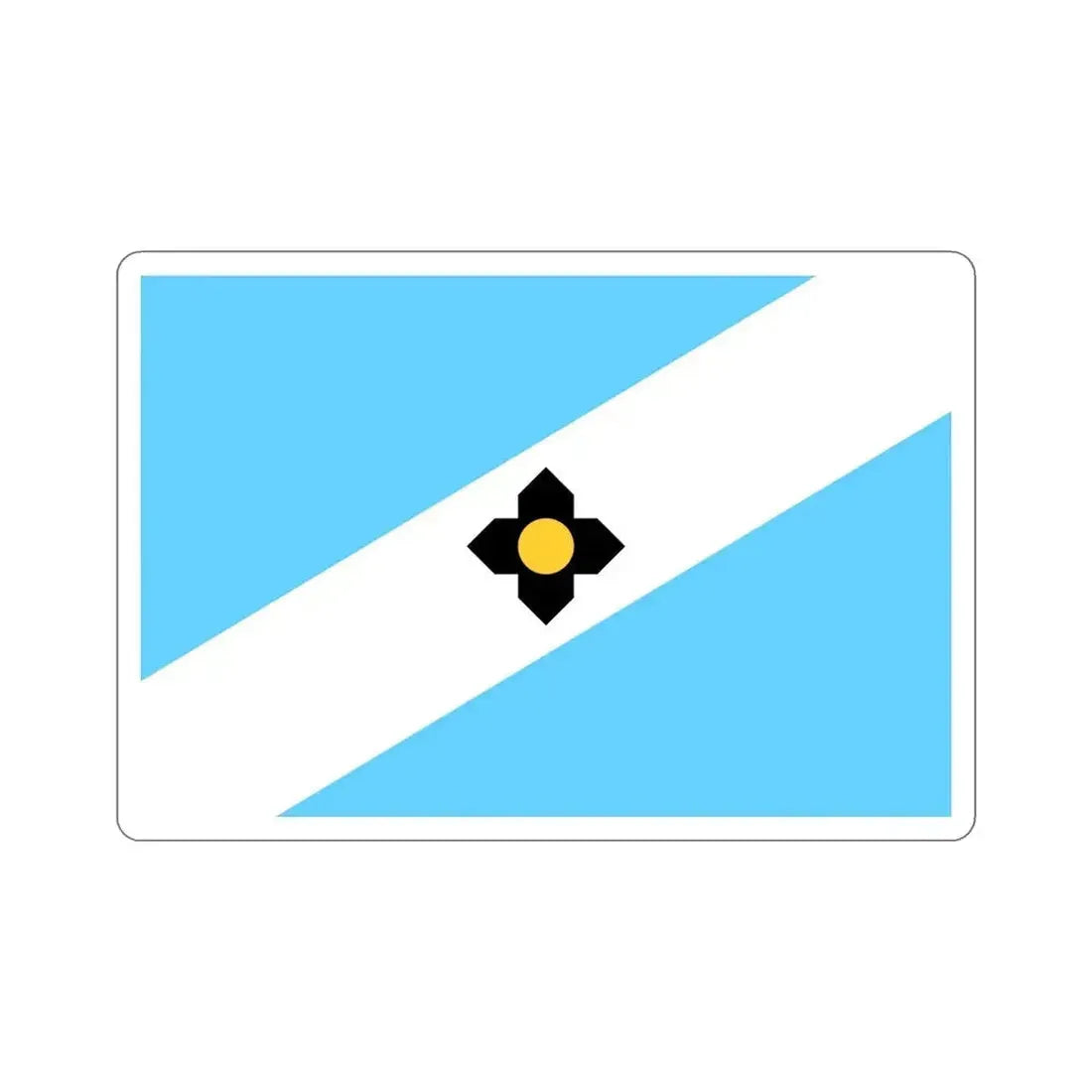 Flag of Madison Wisconsin USA STICKER Vinyl Die-Cut Decal - The Sticker Space