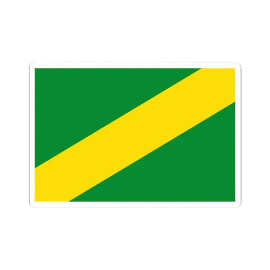 Flag of Madre de Dios Department (Peru) STICKER Vinyl Kiss-Cut Decal 2 Inch White - The Sticker Space