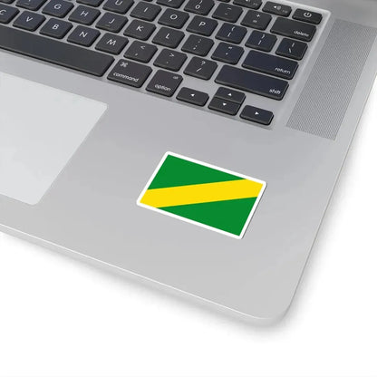 Flag of Madre de Dios Department (Peru) STICKER Vinyl Kiss-Cut Decal - The Sticker Space