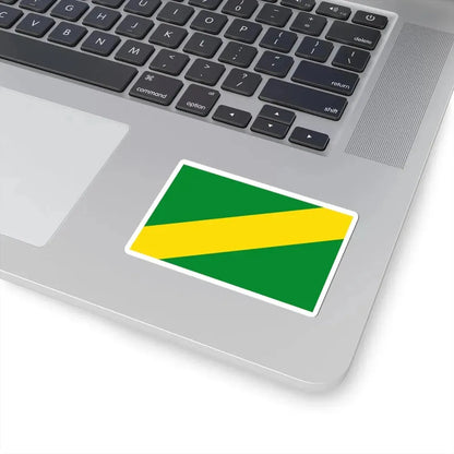 Flag of Madre de Dios Department (Peru) STICKER Vinyl Kiss-Cut Decal - The Sticker Space