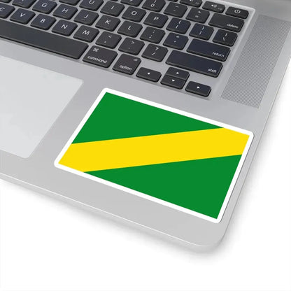 Flag of Madre de Dios Department (Peru) STICKER Vinyl Kiss-Cut Decal - The Sticker Space