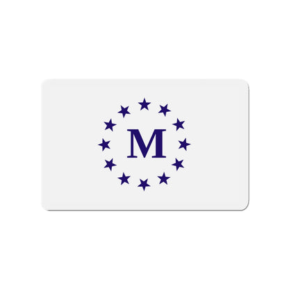 Flag of Madrid Iowa - Die-Cut Magnet-3" x 3"-The Sticker Space