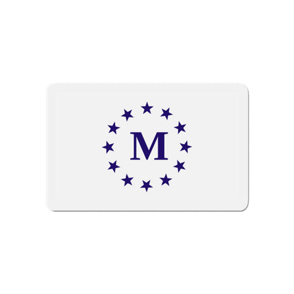 Flag of Madrid Iowa - Die-Cut Magnet-6 × 6"-The Sticker Space