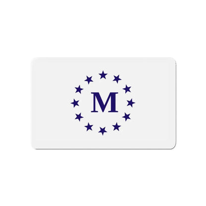 Flag of Madrid Iowa - Refrigerator Magnet - The Sticker Space