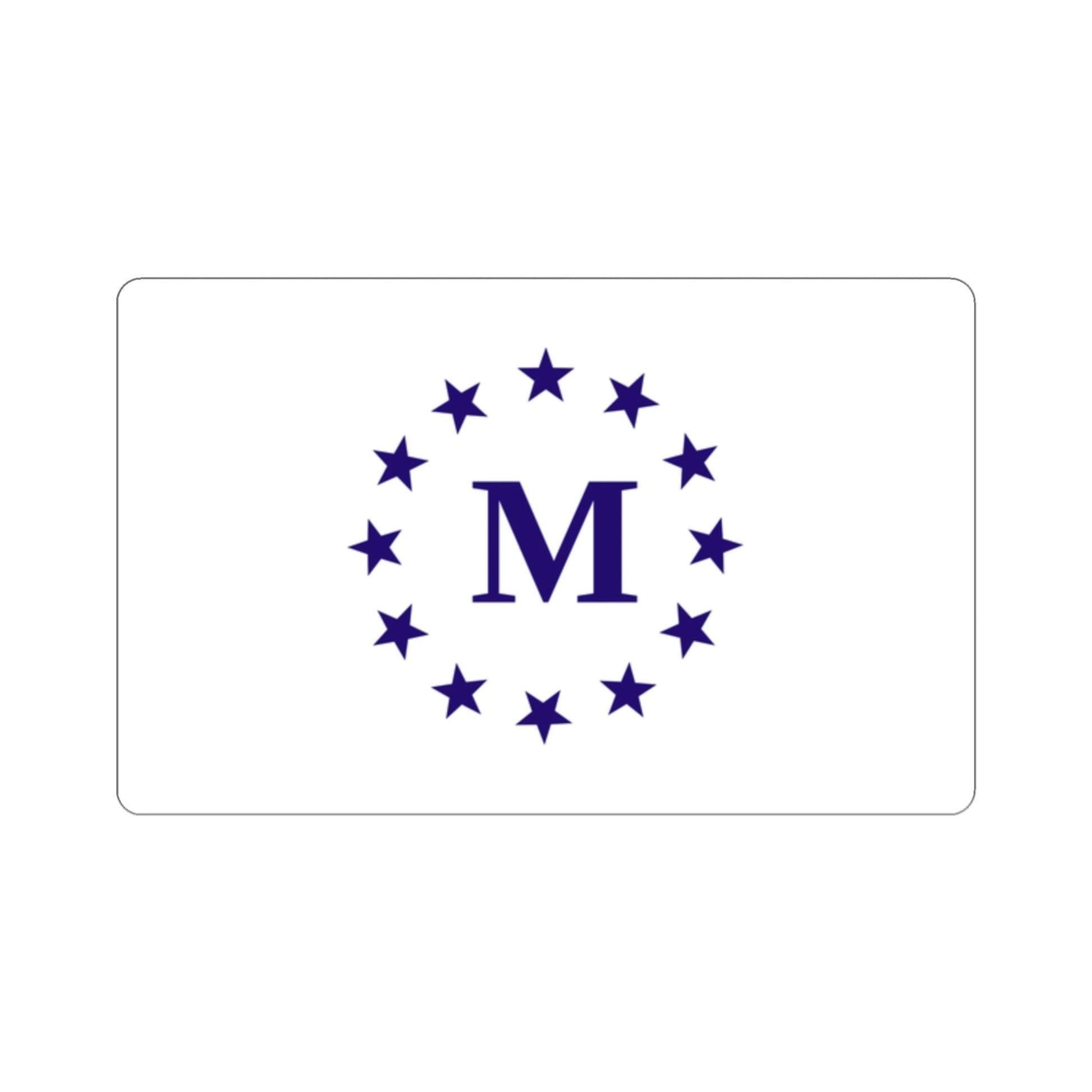 Flag of Madrid Iowa USA STICKER Vinyl Die-Cut Decal-2 Inch-The Sticker Space