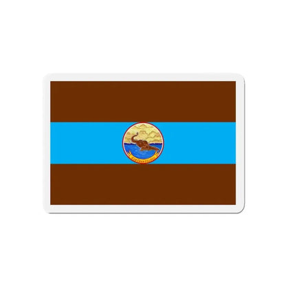 Flag of Mae Hong Son Province Thailand - Refrigerator Magnet 4 Inch - The Sticker Space