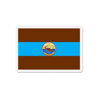 Flag of Mae Hong Son Province Thailand - Refrigerator Magnet 6 Inch - The Sticker Space