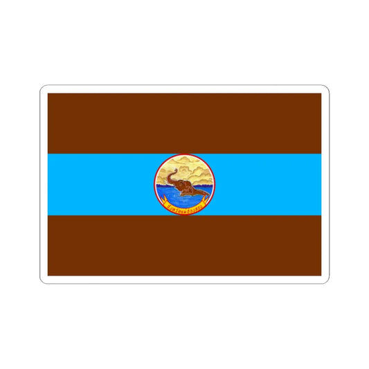 Flag of Mae Hong Son Province Thailand - STICKER Vinyl Kiss-Cut Decal 2 Inch White - The Sticker Space