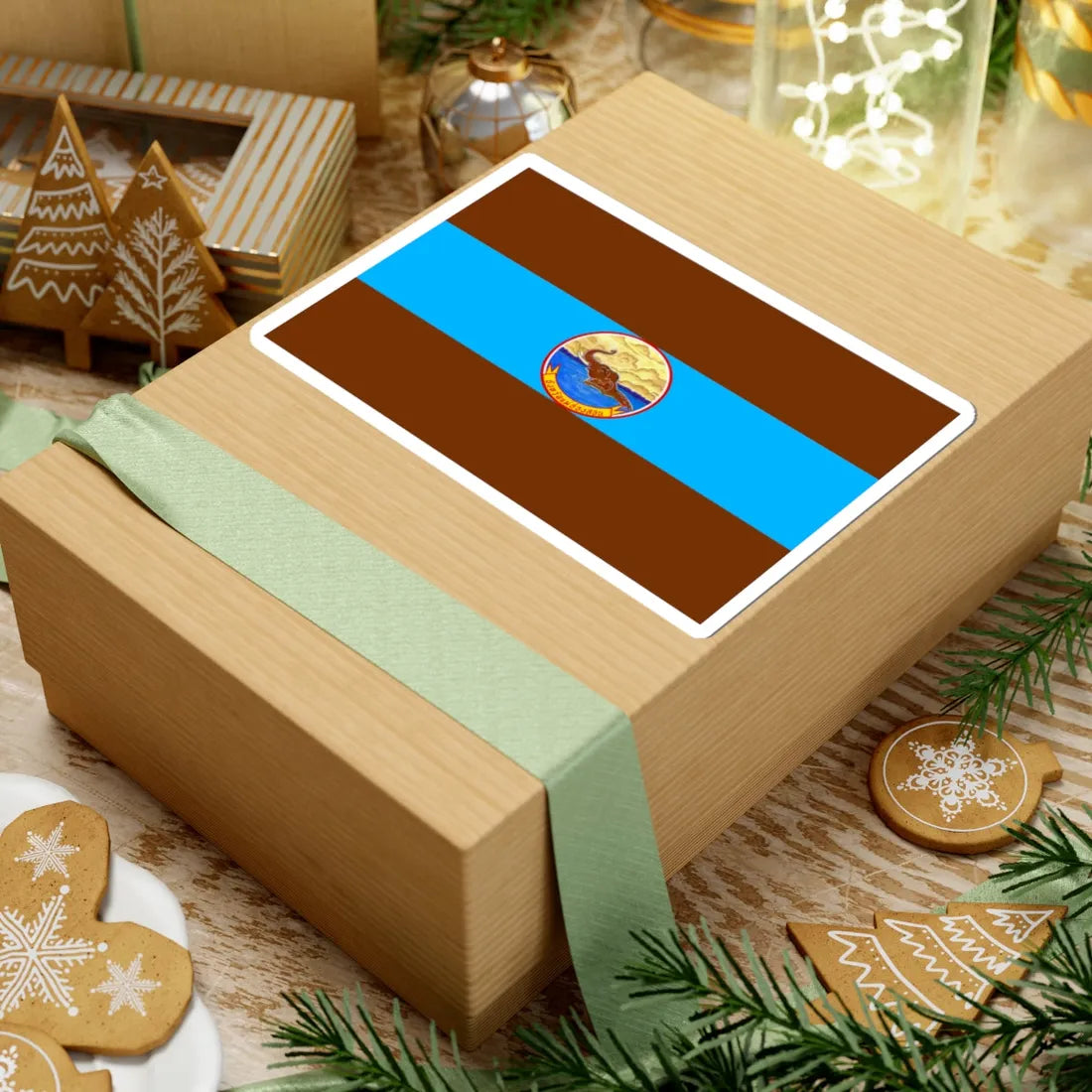 Flag of Mae Hong Son Province Thailand - STICKER Vinyl Kiss-Cut Decal - The Sticker Space