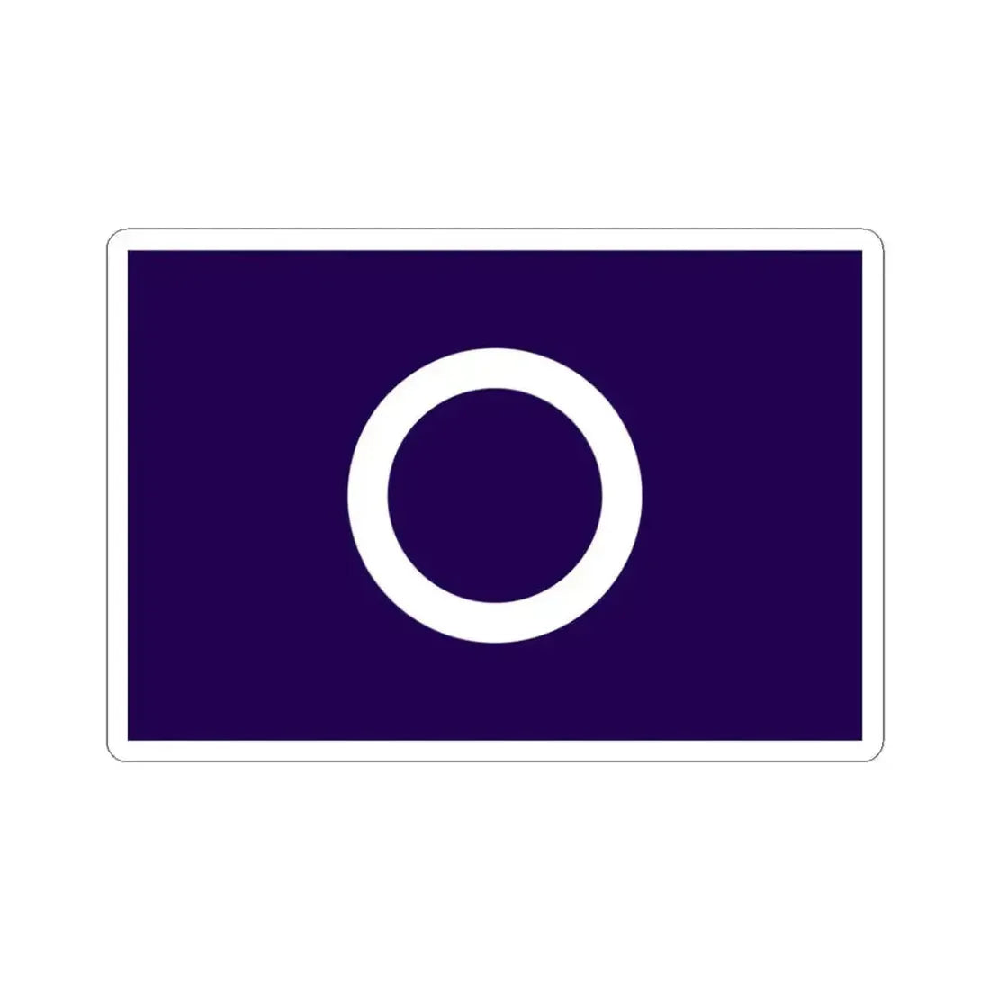 Flag of Maebashi Gunma Japan - STICKER Vinyl Kiss-Cut Decal 3 Inch White - The Sticker Space