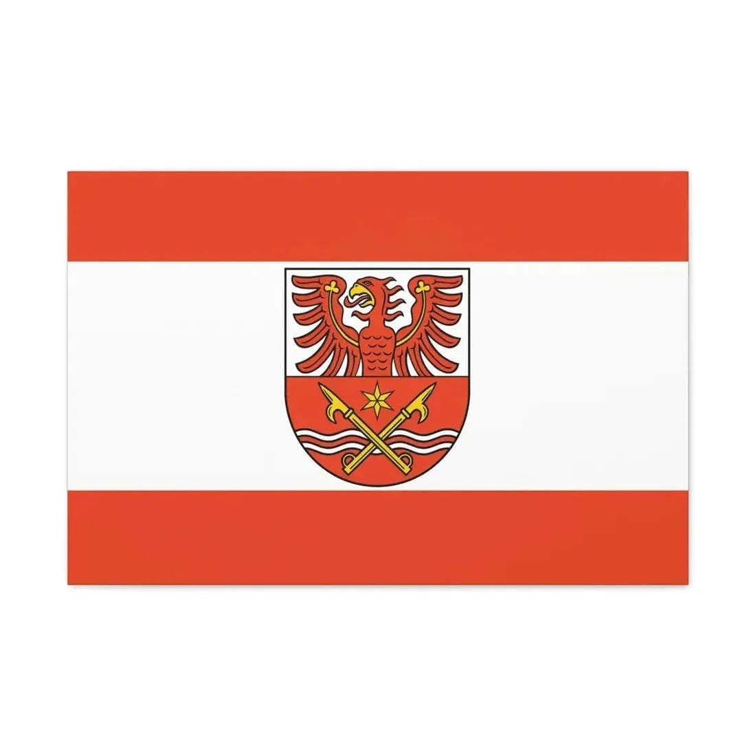 Flag of Maerkisch Oderland Germany - Canvas Wall Art - The Sticker Space