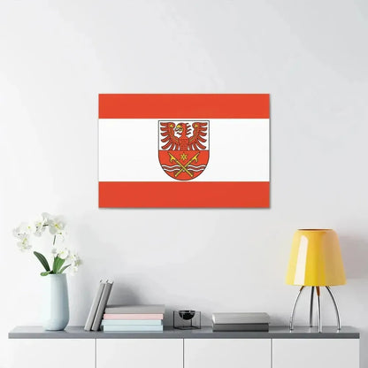 Flag of Maerkisch Oderland Germany - Canvas Wall Art - The Sticker Space
