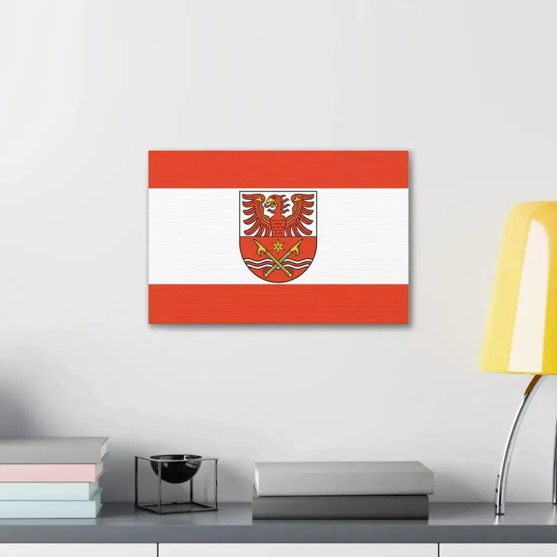Flag of Maerkisch Oderland Germany - Canvas Wall Art - The Sticker Space