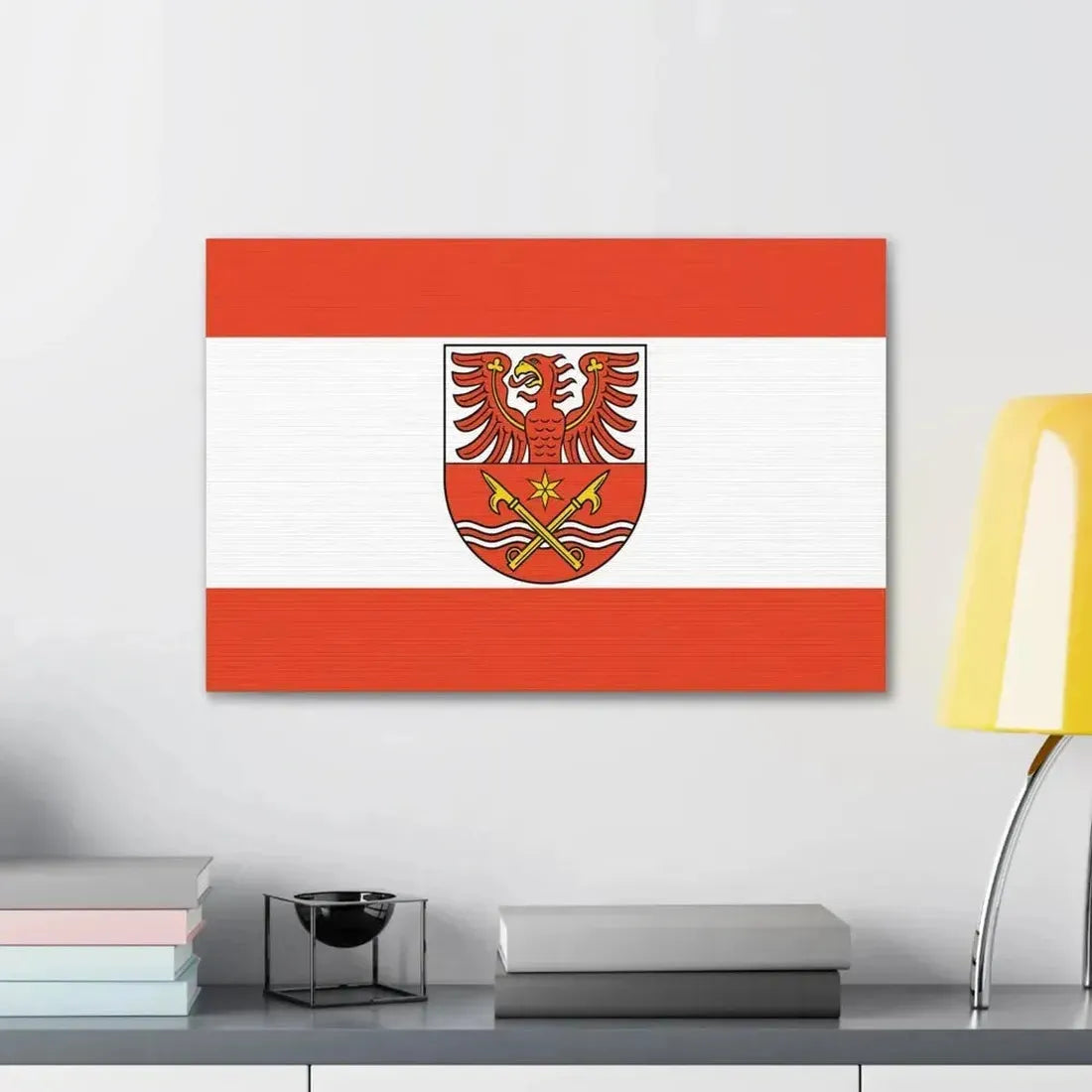 Flag of Maerkisch Oderland Germany - Canvas Wall Art - The Sticker Space