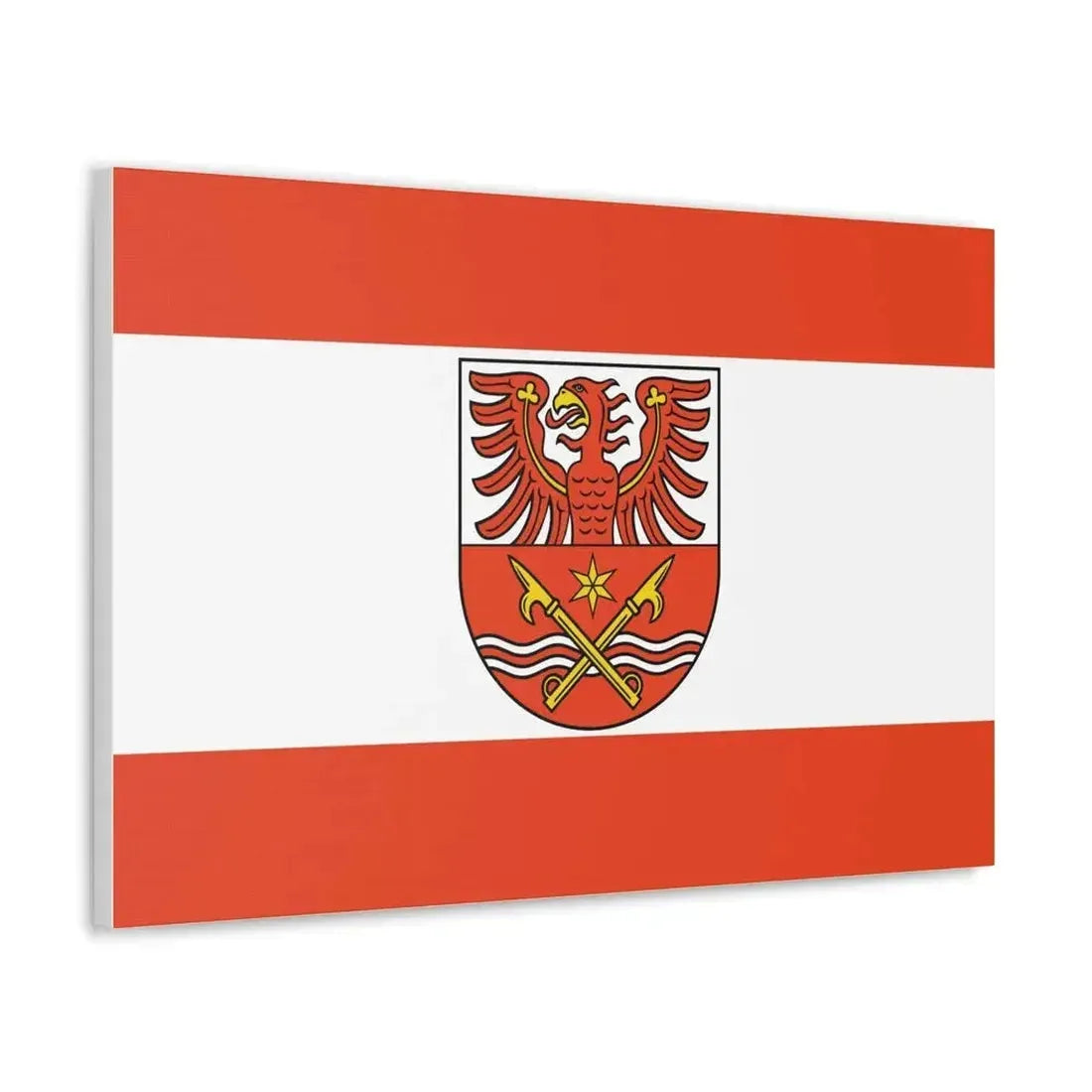 Flag of Maerkisch Oderland Germany - Canvas Wall Art - The Sticker Space