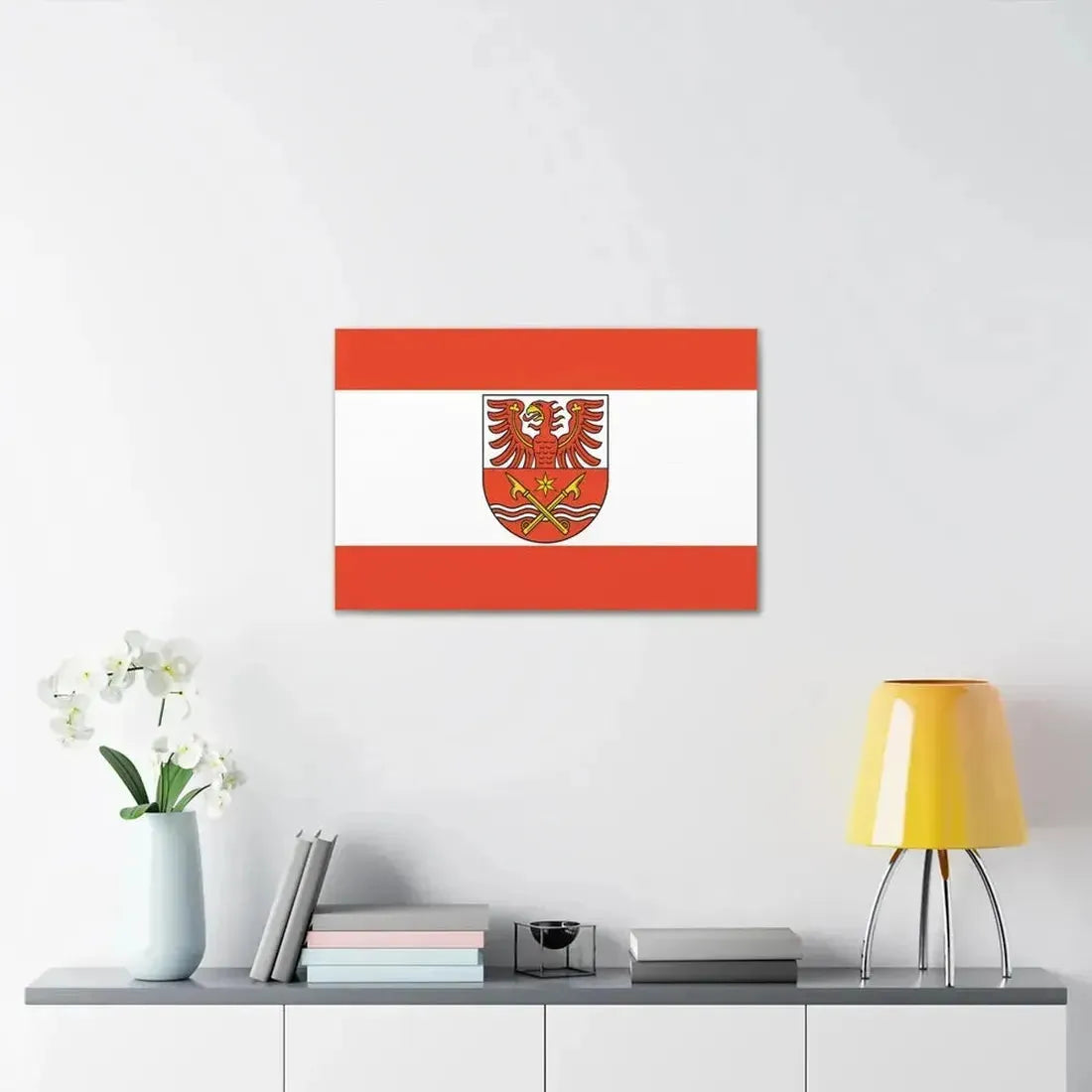 Flag of Maerkisch Oderland Germany - Canvas Wall Art - The Sticker Space