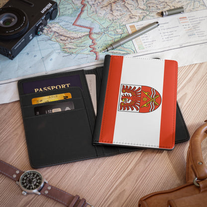 Flag of Maerkisch Oderland Germany - Passport Holder-3.9" x 5.8"-The Sticker Space