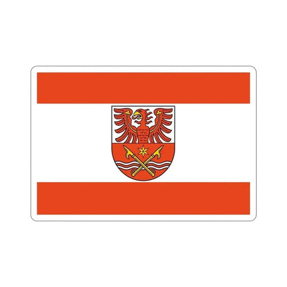 Flag of Maerkisch Oderland Germany STICKER Vinyl Die-Cut Decal 4 Inch - The Sticker Space