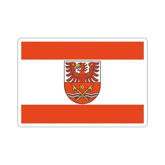Flag of Maerkisch Oderland Germany STICKER Vinyl Die-Cut Decal 6 Inch - The Sticker Space