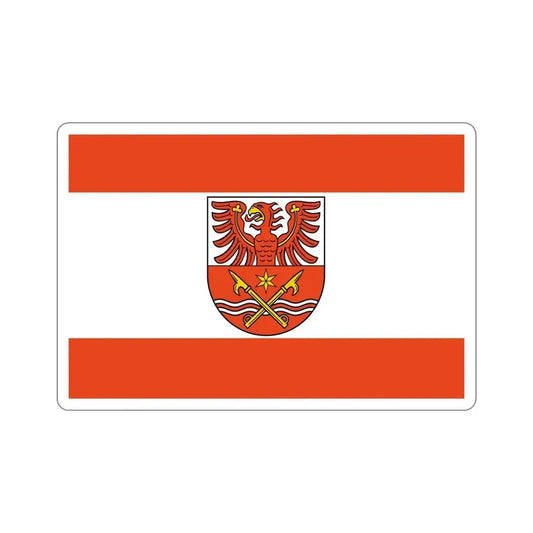 Flag of Maerkisch Oderland Germany STICKER Vinyl Die-Cut Decal 6 Inch - The Sticker Space