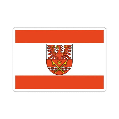 Flag of Maerkisch Oderland Germany - STICKER Vinyl Kiss-Cut Decal 2 Inch White - The Sticker Space