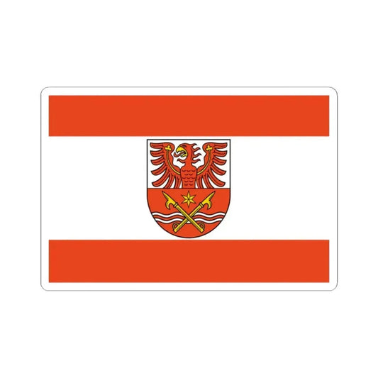 Flag of Maerkisch Oderland Germany - STICKER Vinyl Kiss-Cut Decal 2 Inch White - The Sticker Space