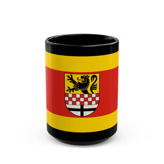 Flag of Maerkischer Germany - Black Coffee Mug-15oz-The Sticker Space