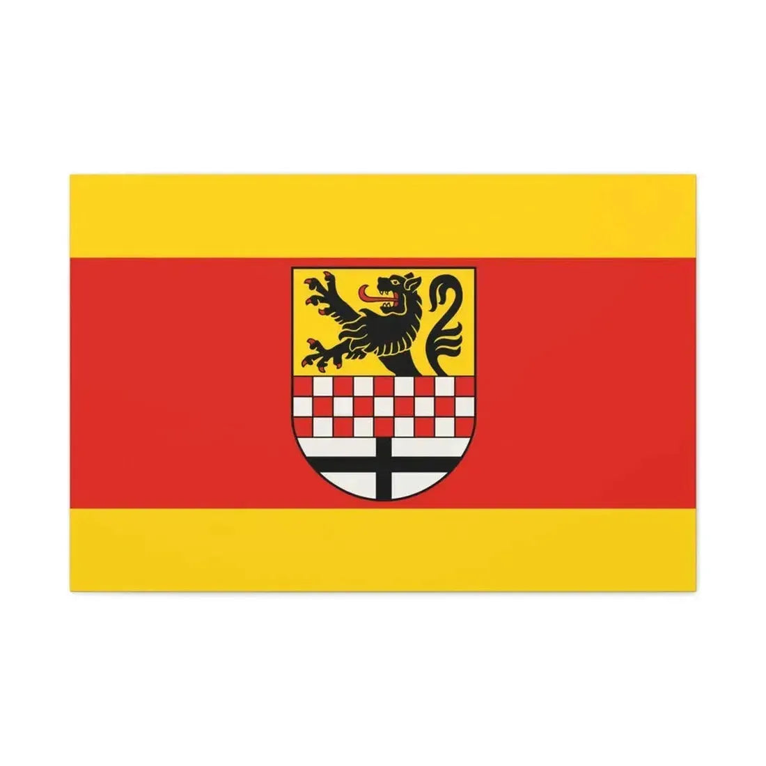 Flag of Maerkischer Germany - Canvas Wall Art - The Sticker Space