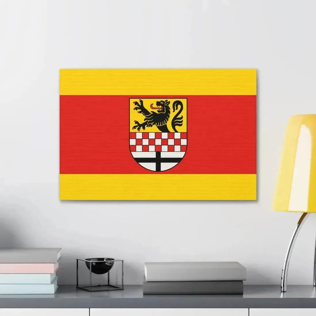 Flag of Maerkischer Germany - Canvas Wall Art - The Sticker Space