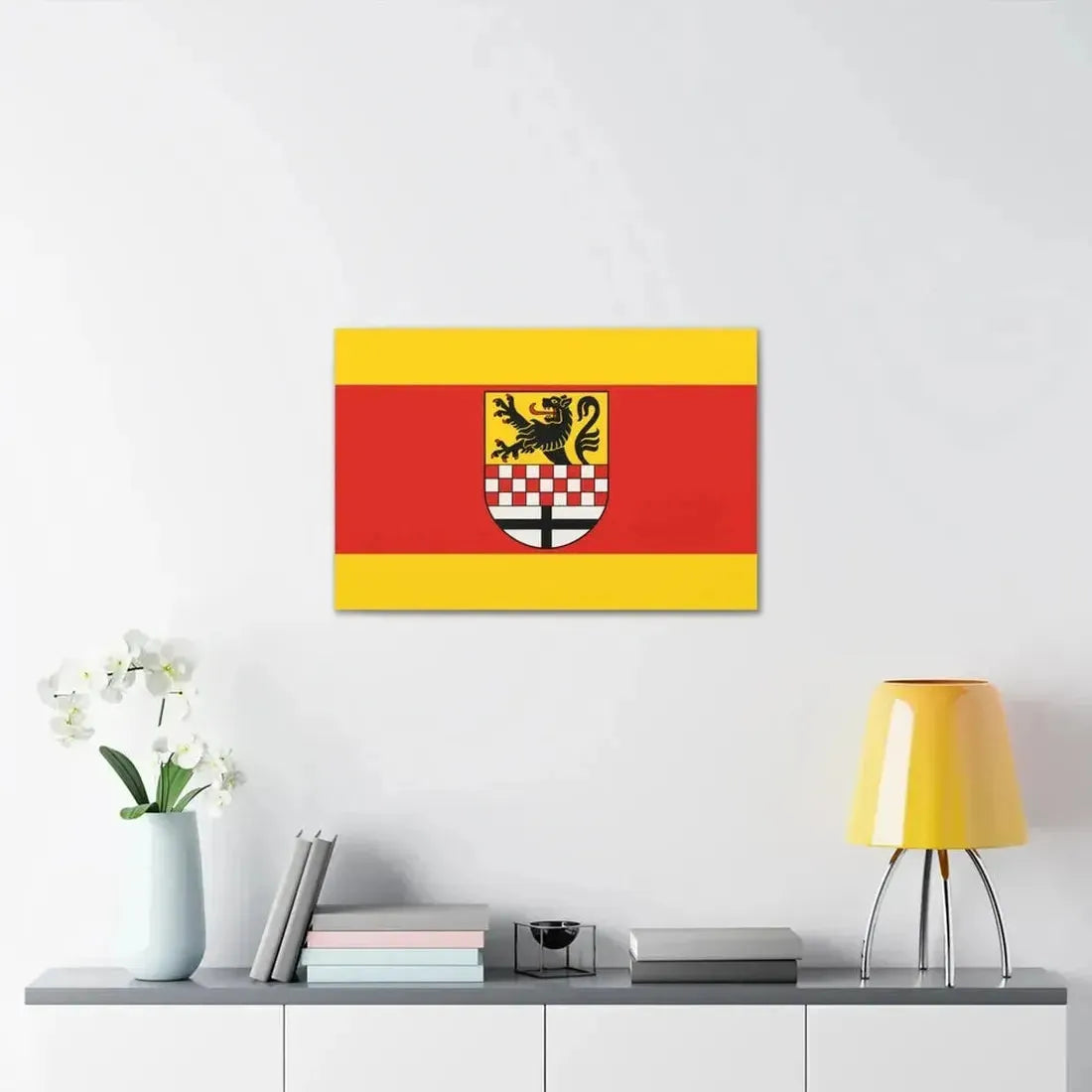Flag of Maerkischer Germany - Canvas Wall Art - The Sticker Space
