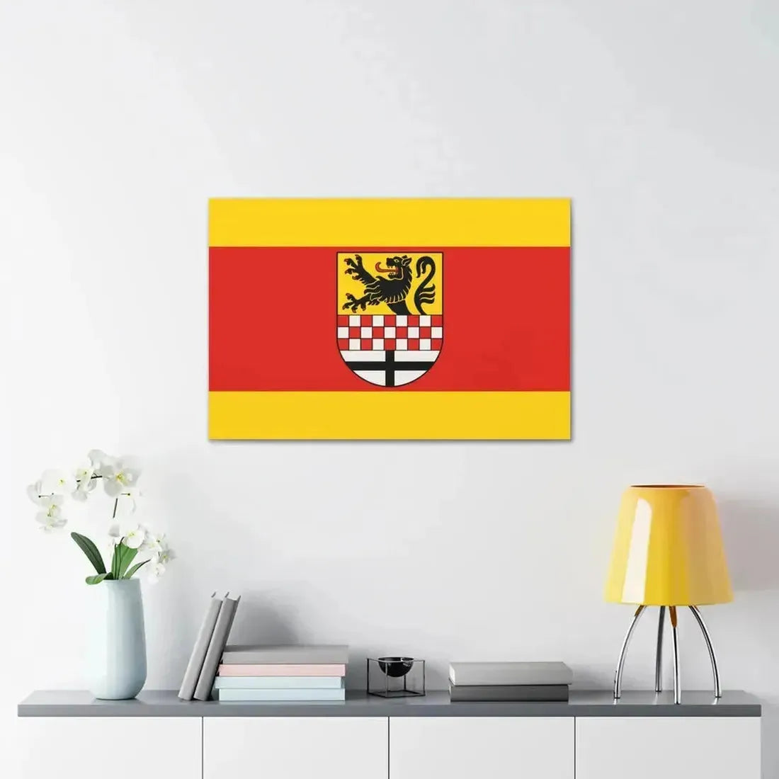 Flag of Maerkischer Germany - Canvas Wall Art - The Sticker Space